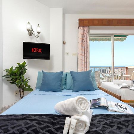 1004 - Beachfront Apartment On El Paseo, 4 Pers - Air Conditionning - Wi-Fi - Smart Tv Almuñécar Kültér fotó
