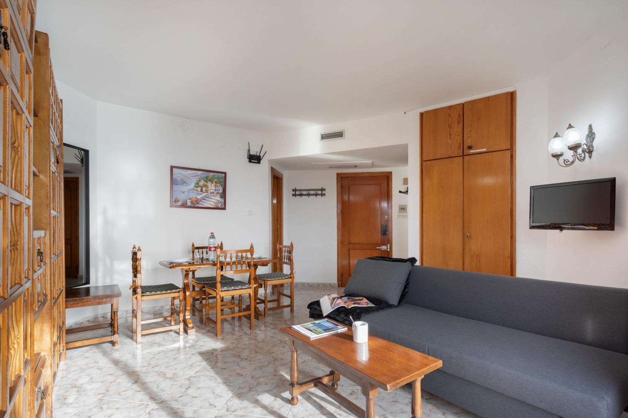1004 - Beachfront Apartment On El Paseo, 4 Pers - Air Conditionning - Wi-Fi - Smart Tv Almuñécar Kültér fotó