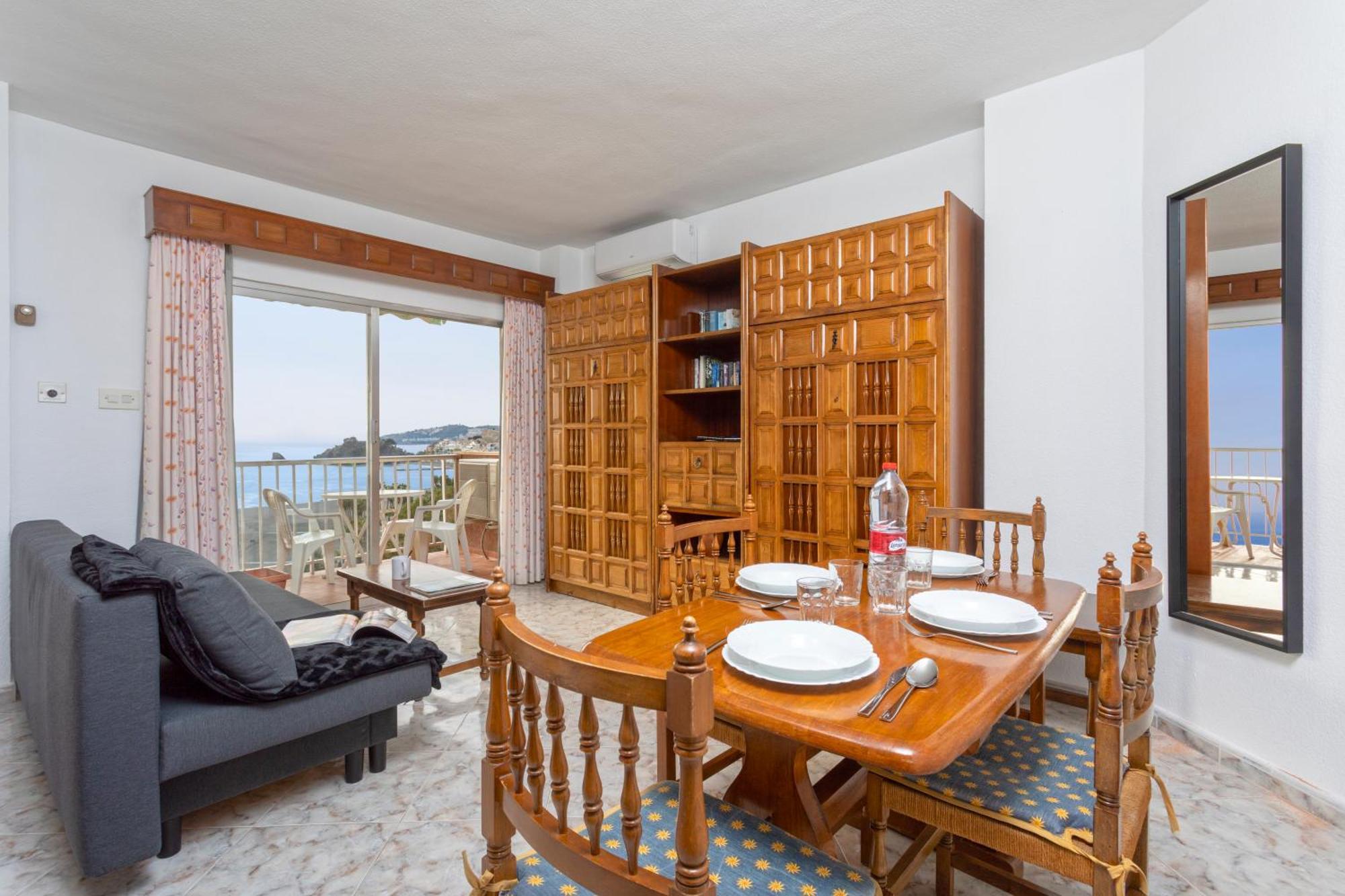 1004 - Beachfront Apartment On El Paseo, 4 Pers - Air Conditionning - Wi-Fi - Smart Tv Almuñécar Kültér fotó
